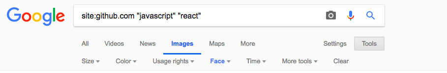 sourcing candidates using google image search
