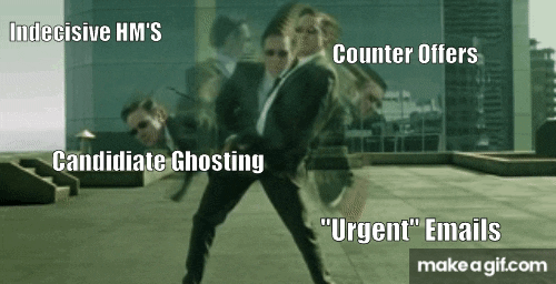 Dodging recruiting tasks 