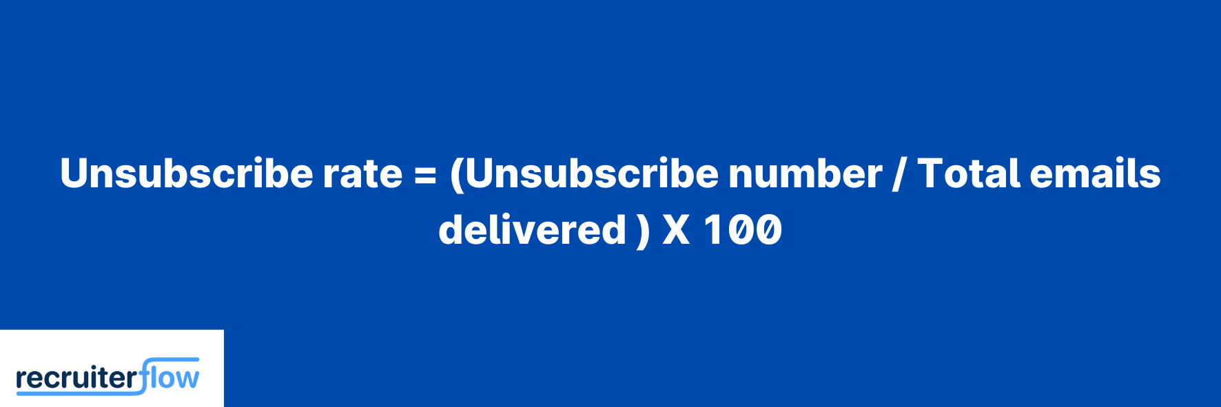 how to track unsubscribe rate of email campaigns