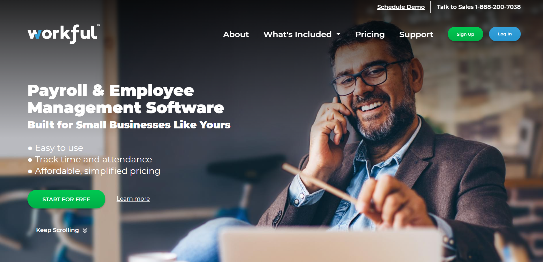 Workful payroll software