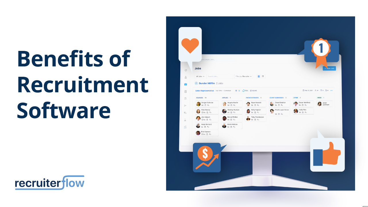benefits of recruitment software