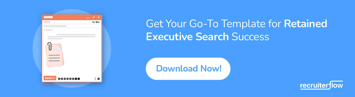 executive retain search agreement template